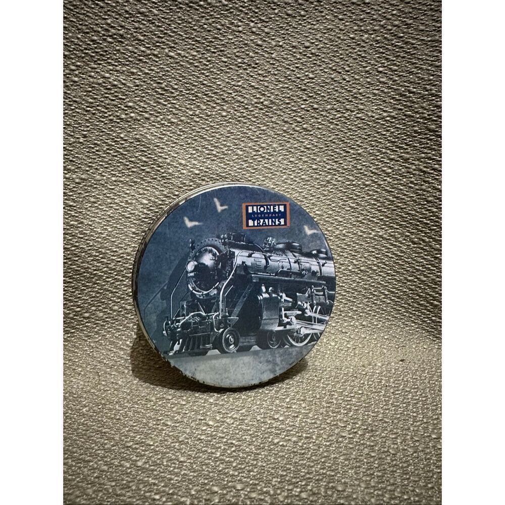 Vintage Lionel Trains Collectors Pocket Watch Gift Tin 1998 Needs Battery Motion - Picture 2 of 13